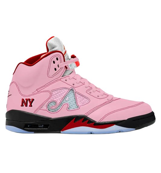 Athletic Air Retro 5 x Awake NY 'Arctic Pink'