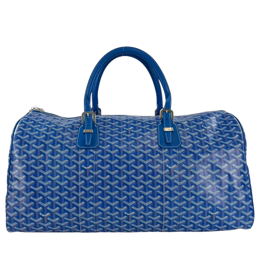 G0-Y4RD Monogram Luxury Boston 50 Duffle Bag 'Blue'