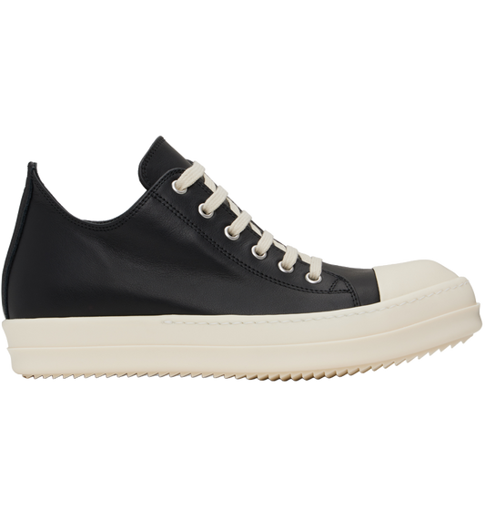 R-0w3ns Designer Concordians Low Sneaks 'Full Grain Cow Leather Black Milk'