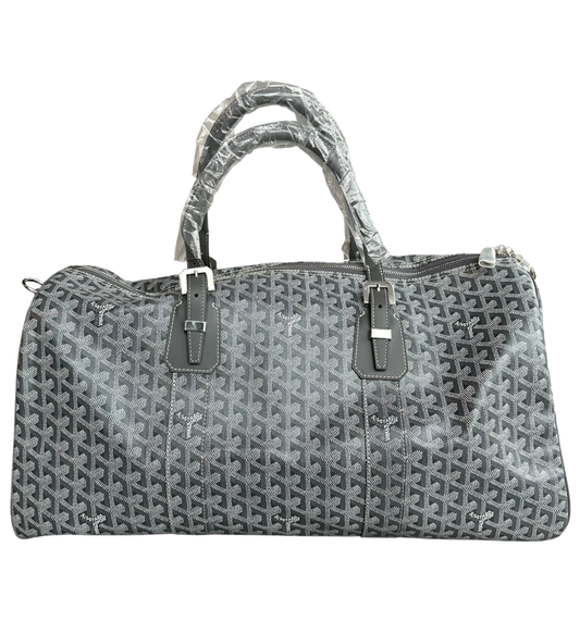 G0-Y4RD Monogram Luxury Boston 50 Duffle Bag 'Grey'