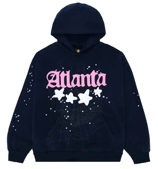 Spider Atlanta Hoodie Navy